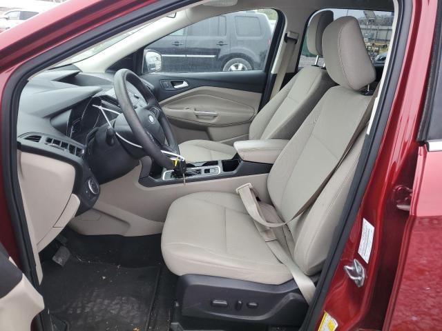 1FMCU0GD6JUD41225 - 2018 FORD ESCAPE SE RED photo 7