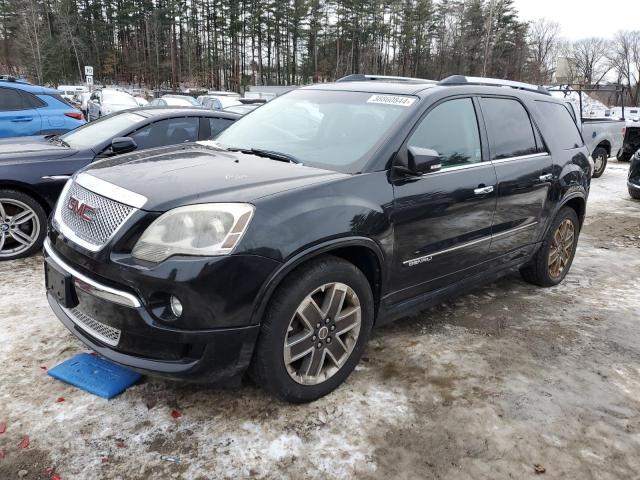 1GKKVTED9CJ407342 - 2012 GMC ACADIA DENALI BLACK photo 1