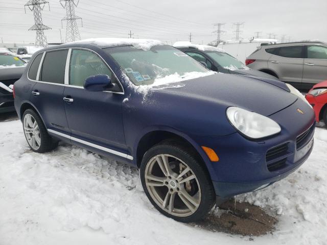 WP1AB29P06LA61056 - 2006 PORSCHE CAYENNE S BLUE photo 4