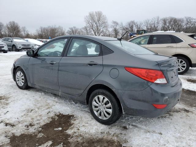 KMHCT4AE7DU336602 - 2013 HYUNDAI ACCENT GLS GRAY photo 2