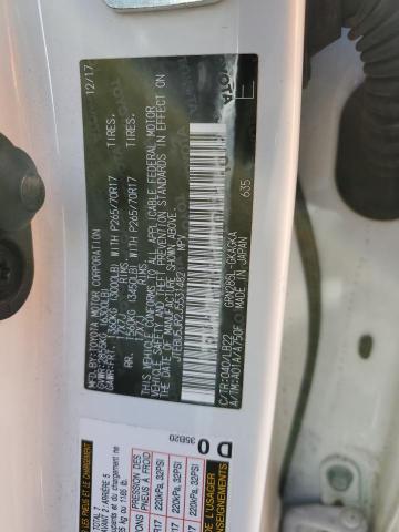 JTEBU5JR2J5531482 - 2018 TOYOTA 4RUNNER SR5/SR5 PREMIUM 白色 照片 12