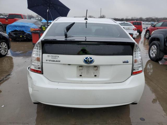 JTDKN3DU7B0294265 - 2011 TOYOTA PRIUS WHITE photo 6