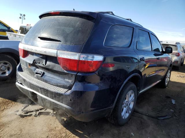 1C4RDJDG1CC216936 - 2012 DODGE DURANGO CREW BLUE photo 3