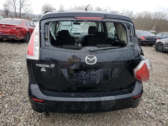 JM1CR2WL6A0367552 - 2010 MAZDA 5 BLACK photo 6