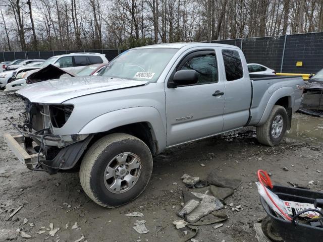 5TETU62N78Z589640 - 2008 TOYOTA TACOMA PRERUNNER ACCESS CAB SILVER photo 1
