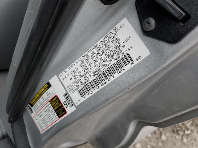 5TETU62N78Z589640 - 2008 TOYOTA TACOMA PRERUNNER ACCESS CAB SILVER photo 13