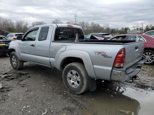 5TETU62N78Z589640 - 2008 TOYOTA TACOMA PRERUNNER ACCESS CAB SILVER photo 2