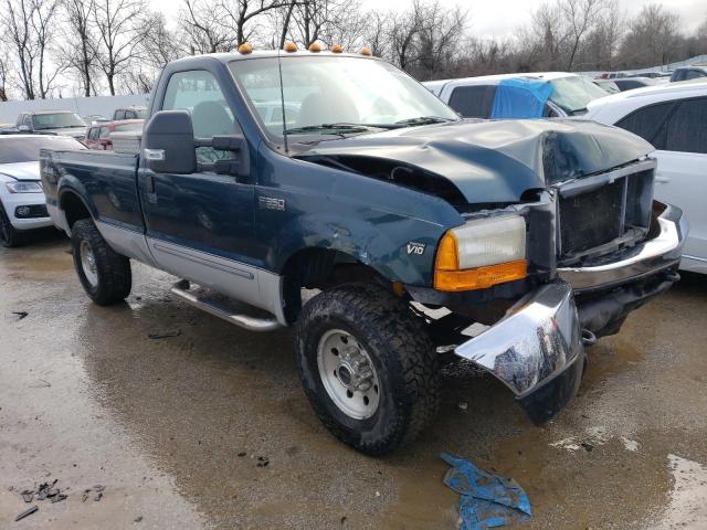 1FTSF31S6XEE36180 - 1999 FORD F350 SRW SUPER DUTY BLUE photo 4