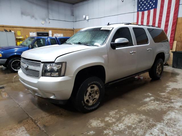 1GNUKKE34AR187192 - 2010 CHEVROLET SUBURBAN K1500 LTZ SILVER photo 1