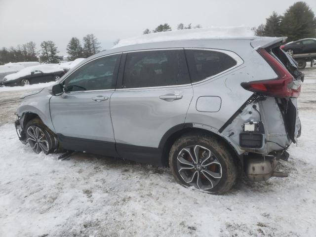 5J6RW2H82NA001108 - 2022 HONDA CR-V EXL SILVER photo 2