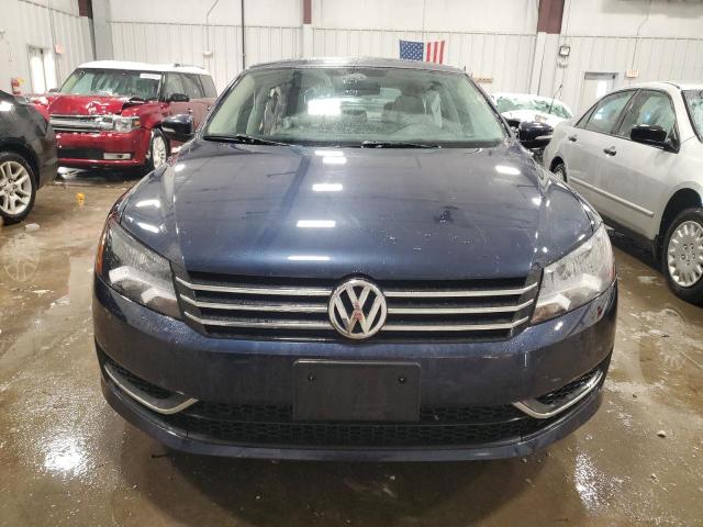 1VWBH7A30CC109416 - 2012 VOLKSWAGEN PASSAT SE BLUE photo 5