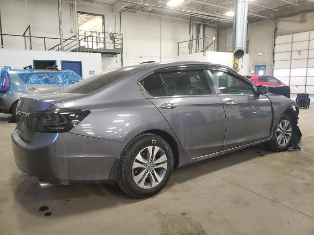 1HGCR2F3XFA237907 - 2015 HONDA ACCORD LX GRAY photo 3