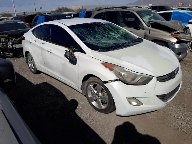 5NPDH4AEXDH287660 - 2013 HYUNDAI ELANTRA GLS WHITE photo 4