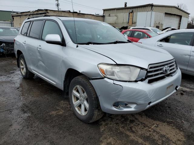 5TDBK3EH0AS026115 - 2010 TOYOTA HIGHLANDER SILVER photo 4