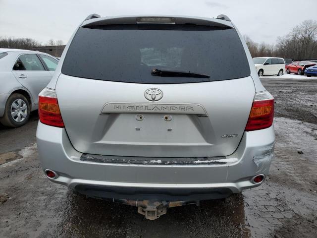 5TDBK3EH0AS026115 - 2010 TOYOTA HIGHLANDER SILVER photo 6