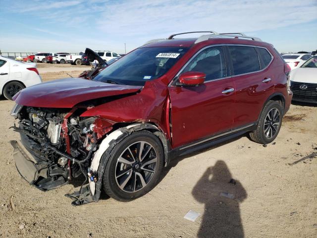 5N1AT2MV4KC726812 - 2019 NISSAN ROGUE S MAROON photo 1