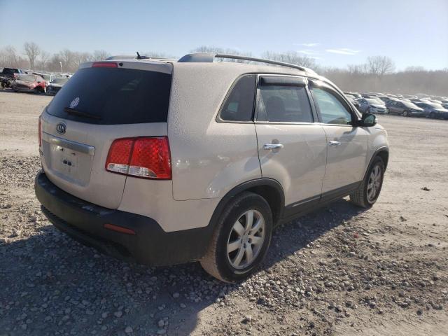 5XYKT4A22CG234274 - 2012 KIA SORENTO BASE TAN photo 3