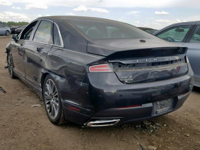 3LN6L2LU9ER807311 - 2014 LINCOLN MKZ HYBRID  photo 3