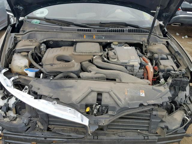 3LN6L2LU9ER807311 - 2014 LINCOLN MKZ HYBRID  photo 7