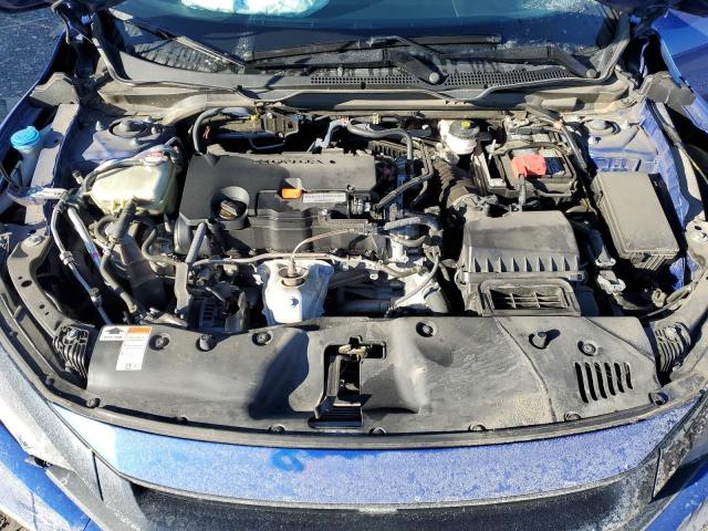 2HGFC2F65KH540095 - 2019 HONDA CIVIC LX BLUE photo 11