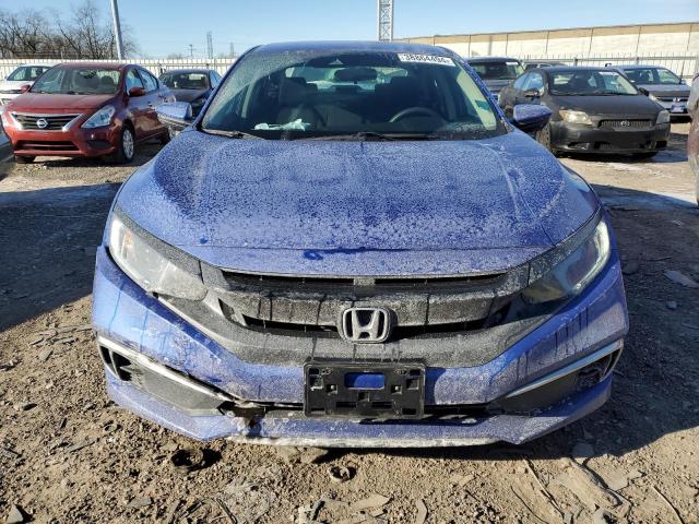 2HGFC2F65KH540095 - 2019 HONDA CIVIC LX BLUE photo 5