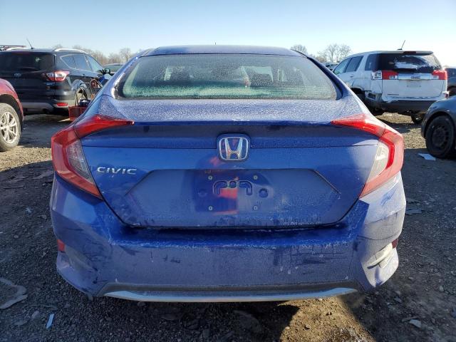 2HGFC2F65KH540095 - 2019 HONDA CIVIC LX BLUE photo 6