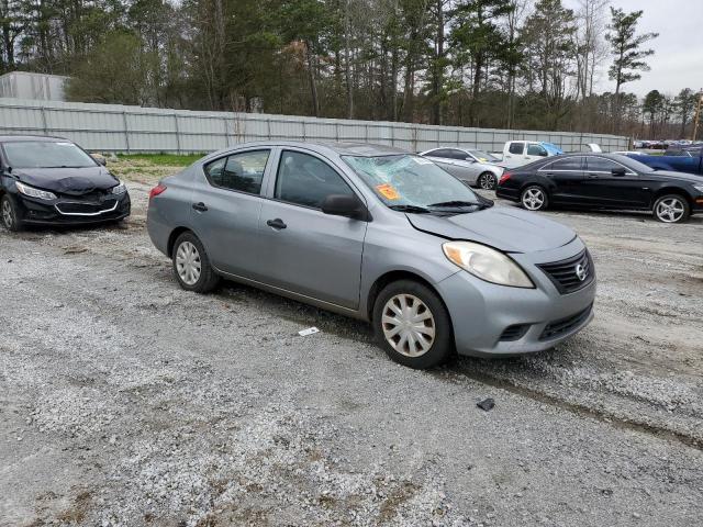 3N1CN7AP4CL915480 - 2012 NISSAN VERSA S GRAY photo 4