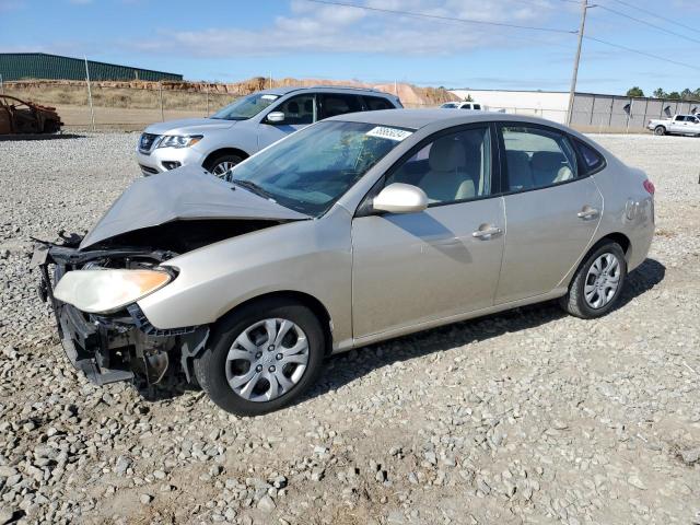 KMHDU4AD5AU092629 - 2010 HYUNDAI ELANTRA BLUE BEIGE photo 1