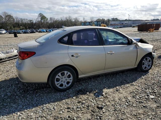 KMHDU4AD5AU092629 - 2010 HYUNDAI ELANTRA BLUE BEIGE photo 3