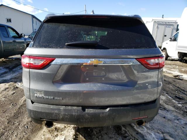 1GNEVFKW2LJ258246 - 2020 CHEVROLET TRAVERSE LS GRAY photo 6