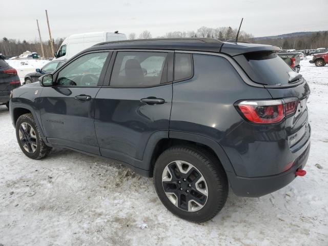 3C4NJDDB9HT650935 - 2017 JEEP COMPASS TRAILHAWK GRAY photo 2