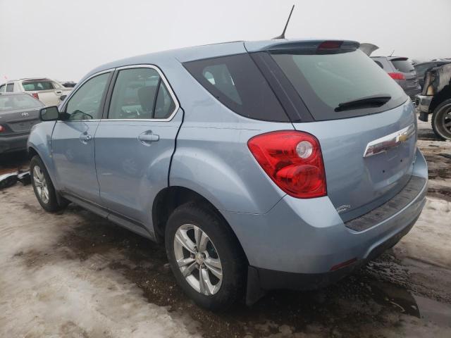 2GNALAEK3E6123003 - 2014 CHEVROLET EQUINOX LS BLUE photo 2