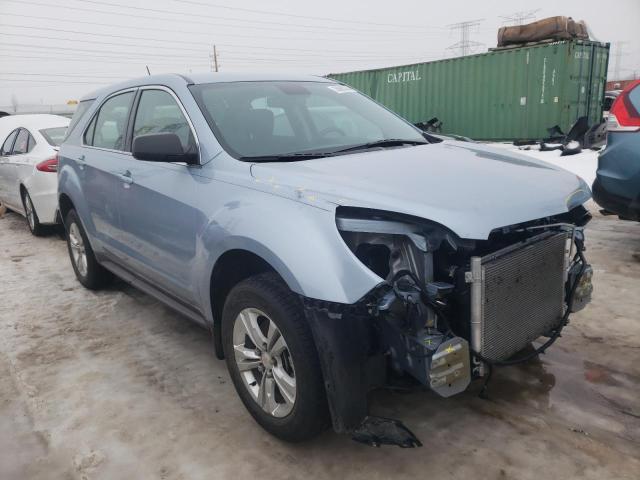 2GNALAEK3E6123003 - 2014 CHEVROLET EQUINOX LS BLUE photo 4