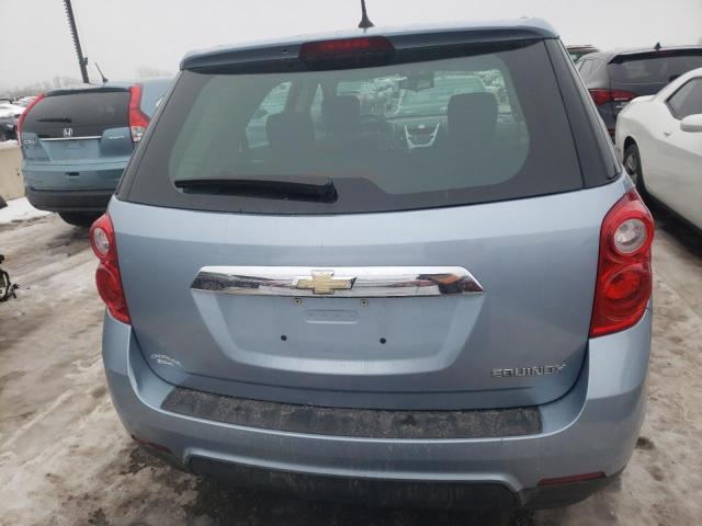 2GNALAEK3E6123003 - 2014 CHEVROLET EQUINOX LS BLUE photo 6