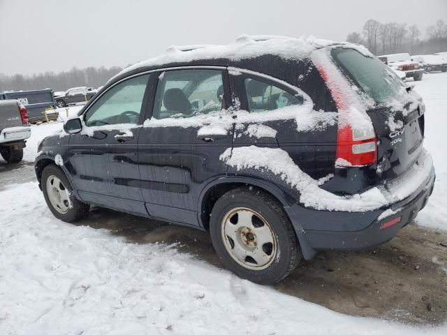 5J6RE48307L014739 - 2007 HONDA CR-V LX BLACK photo 2