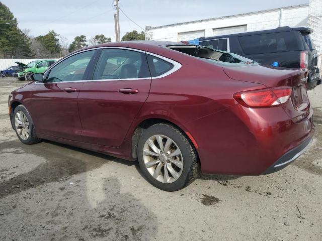 1C3CCCCB1FN745908 - 2015 CHRYSLER 200 C BURGUNDY photo 2