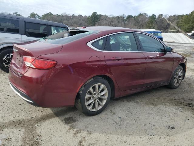 1C3CCCCB1FN745908 - 2015 CHRYSLER 200 C BURGUNDY photo 3