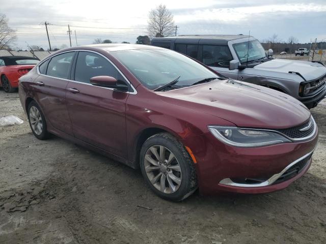 1C3CCCCB1FN745908 - 2015 CHRYSLER 200 C BURGUNDY photo 4