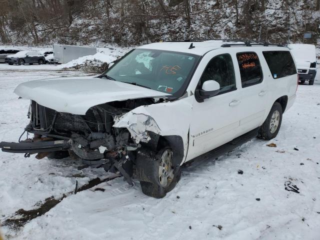 1GNUKJE32AR228283 - 2010 CHEVROLET SUBURBAN K1500 LT WHITE photo 1