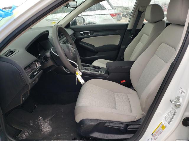 2HGFE2F29PH571316 - 2023 HONDA CIVIC LX WHITE photo 7