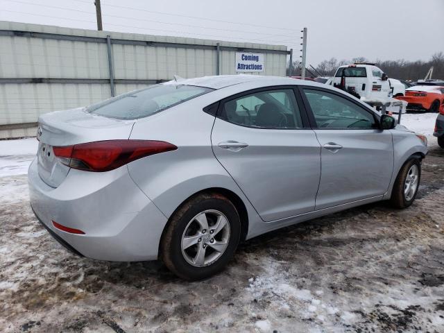 5NPDH4AE1EH505762 - 2014 HYUNDAI ELANTRA SE SILVER photo 3