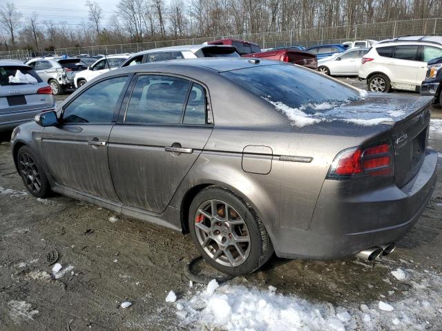 19UUA76527A006348 - 2007 ACURA TL TYPE S GRAY photo 2