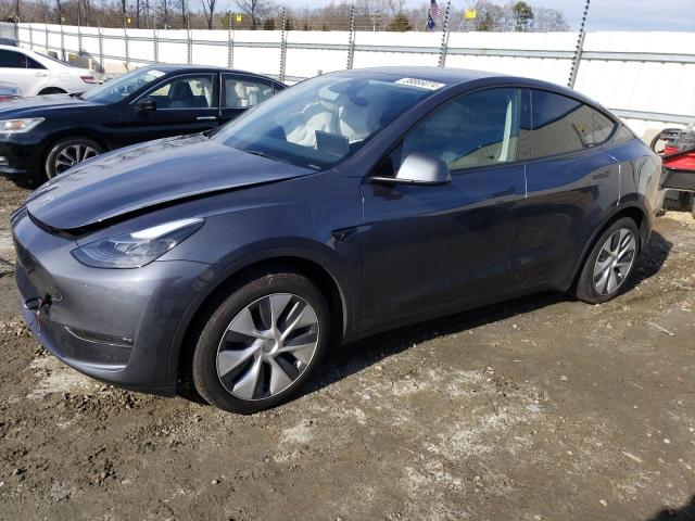 7SAYGDEE4PA165085 - 2023 TESLA MODEL Y GRAY photo 1