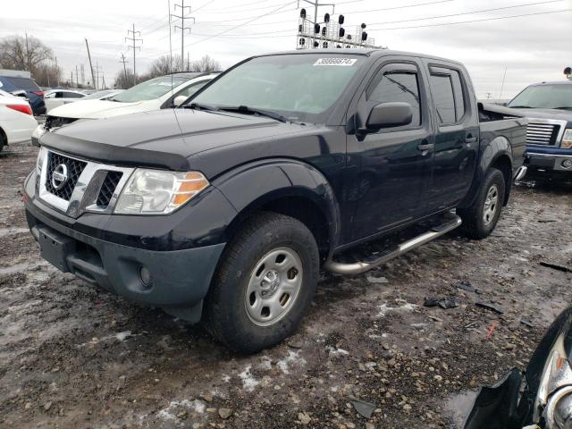 1N6AD0EV8CC428380 - 2012 NISSAN FRONTIER S BLACK photo 1