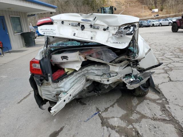 4S3BNBN65G3012611 - 2016 SUBARU LEGACY 2.5I LIMITED WHITE photo 6