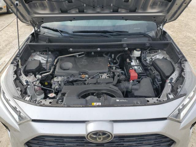 2T3P1RFV0KC049430 - 2019 TOYOTA RAV4 XLE SILVER photo 12