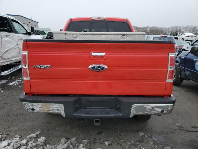 1FTFW1ET3CFB60862 - 2012 FORD F150 SUPERCREW RED photo 6