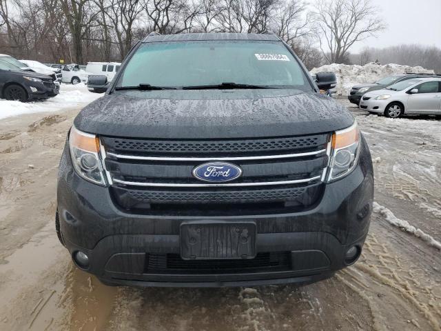 1FM5K8F88FGC49458 - 2015 FORD EXPLORER LIMITED BLACK photo 5