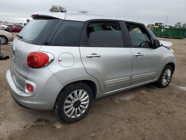 ZFBCFABH6EZ026807 - 2014 FIAT 500L EASY SILVER photo 3