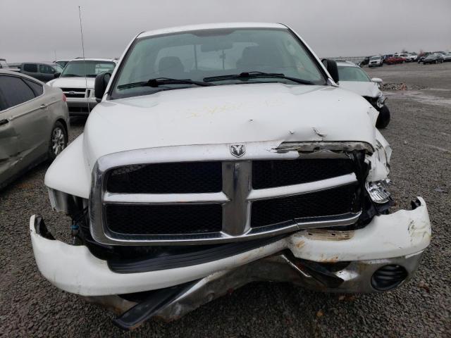 1D7HU18D54J105272 - 2004 DODGE RAM 1500 ST WHITE photo 5